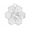 Mehiläinen-riipus, hopeakorut, CON-1 ODL-00948 17,9x19 mm