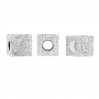 Silberperle, Schmuckteile, Zwischenteile, BDS OWS-00207 5,3x5,3 mm