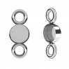 Pendant Base, Resin, Pendant Findings, CON 2 FMG-R 1,8x4 mm