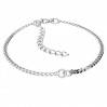 Bracelet Base, 15+4cm, Silver Chains,  PD 50 BRACELET 39 15+4 cm