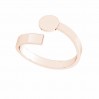 Ring, Jewelry Findings, Silver Jewelry, U-RING LKM-3175 - 05 6x20 mm