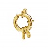 Spring Ring Clasp, Jewelry Findings, AMP 4x10,5 mm
