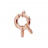 Spring Ring Clasp, Jewelry Findings, AMP 3x8,5 mm