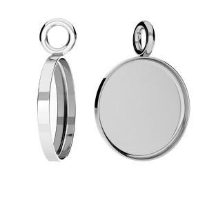Anhänger Basis, 10mm, Schmuckteile, Silberschmuck, CON 1 FMG-R 1,1x10 mm ver.2
