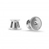 Ear Backs with Silcone, Back-Stoppers, Earring Findings, SL 1