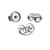 Ear Backs, Back-Stoppers, Earring Findings, BAR 1 5,3 mm
