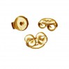 Ear Backs, Back-Stoppers, Earring Findings, BAR 1 5,3 mm