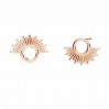 Sun Ear Posts, Earring Findings,  KLS ODL-01087 9x12,5 mm
