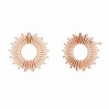 Sun Ear Posts, Earring Findings,  KLS ODL-01096 12,2x12,2 mm