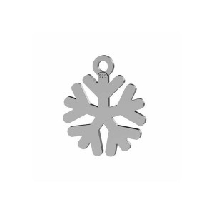 Lumihiutale-riipus kristalilla, koruosat, hopeakorut, LKM-3238 - 0,50 10x12,5 mm Lumihiutale-riipus kristalilla, koruosat, hopeakorut, LKM-3238 - 0,50 10x12,5 mm