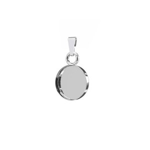 Anhänger Basis, 6mm, Schmuckteile, Silberschmuck, KR LKM FMG-R 1,75x6 mm