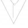 Kaulakorupohja, hopeakorut, hopeaketju, PD 50 CHAIN 69 35+5 cm