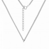 Necklace Base, Silver Chains, Silver Jewelry, PD 50 CHAIN 69 35+5 cm