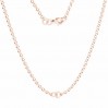 Kaulakorupohja, hopeakorut, hopeaketju, ROLO 035 CHAIN 63 41 cm