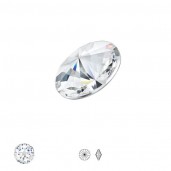 Pyöreä kristalli, 8mm, Rivoli MAXIMA ss39 crystal DF, PRECIOSA