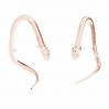 Schlangen-Anhänger, Silberschmuck, Schmuckteile, OWS-00155 12x27,4 mm