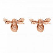 Bumblebee Earrings, Silver Jewelry, Jewelry Findings, KLS ODL-01150 6,3x10,5 mm
