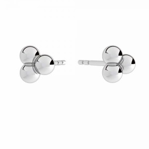 Korvakorutapit, hopeakorut, koruosat, KLS ODL-01224 5,3x5,3 mm Korvakorutapit, hopeakorut, koruosat, KLS ODL-01224 5,3x5,3 mm