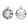 Pendant setting for Pearls 10mm, Jewelry Findings, ODL-01220 12x15,8 mm