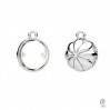 Pendant setting for Pearls 10mm, Jewelry Findings, ODL-01220 12x15,8 mm