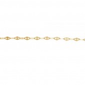 14K Gold AU 585, Anchor Chain, Flat, Gold Chain, SG-COF 018 0,1 mm