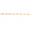 14K Gold AU 585, Anchor Chain, Flat, Gold Chain, SG-COF 018 0,1 mm