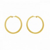 Circle Earrings, Earring Findings, Jewelry Findings, KLS LKM-3243 - 0,80 39x40 mm