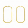Rectangle Earrings, Earring Findings, Jewelry Findings, KLS LKM-3241 - 0,80 40x70 mm