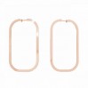 Rectangle Earrings, Earring Findings, Jewelry Findings, KLS LKM-3241 - 0,80 40x70 mm