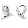 Hummingbird Lever Back Earring, Earring Findings, Jewelry Findings, BZK OWS-0314 14x16 mm
