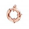 Spring Ring Clasp, Jewelry Findings, AM 4x12,5 mm