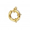 Spring Ring Clasp, Jewelry Findings, AM 4x10 mm