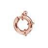 Spring Ring Clasp, Jewelry Findings, AM 4x10 mm