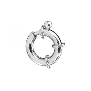 Spring Ring Clasp, Jewelry Findings, AM 4x10 mm Spring Ring Clasp, Jewelry Findings, AM 4x10 mm