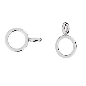Double Jump Ring, Soldered, Jewelry Findings, EL 28 0,8x2x5 mm Double Jump Ring, Soldered, Jewelry Findings, EL 28 0,8x2x5 mm
