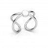 Infinity-hopeasormus, hopekorut, koruosat, U-RING ODL-01158 11x20 mm