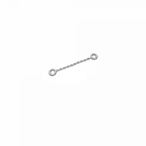 Earring Findings, 20mm, Extension Chain, Silver Chains, A 030 KCZ 0,8x1,50 - 20 mm Earring Findings, 20mm, Extension Chain, Silver Chains, A 030 KCZ 0,8x1,50 - 20 mm