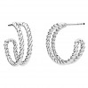 Korvakorutapit, hopeakorut, koruosat, KLS OWS-00499 7x19 mm