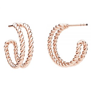 Korvakorutapit, hopeakorut, koruosat, KLS OWS-00499 7x19 mm Korvakorutapit, hopeakorut, koruosat, KLS OWS-00499 7x19 mm