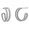 Korvakorutapit, hopeakorut, koruosat, KLS OWS-00499 7x19 mm