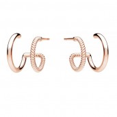 Earrings, Silver Jewelry, Jewelry Findings, KLS OWS-00440 10x15 mm (L+P)