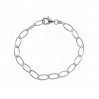 Bracelet, Jewelry Findings, Silver Chains, Craft Rolo Oval 1x11,5 mm