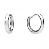 Hoop Earrings, Silver Jewelry, Jewelry Findings, BZO OWS-00505 15x16,5 mm