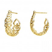 Earrings, Silver Jewelry, Jewelry Findings, KLS OWS-00527 7,6x21 mm