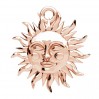 Aurinko-riipus, korunosat, hopeakorut, ODL-01388 16,3x17,4 mm