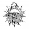 Aurinko-riipus, korunosat, hopeakorut, ODL-01388 16,3x17,4 mm