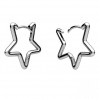 Star Lever Back Earrings, Earring Findings, BZO OWS-00504 22x23 mm