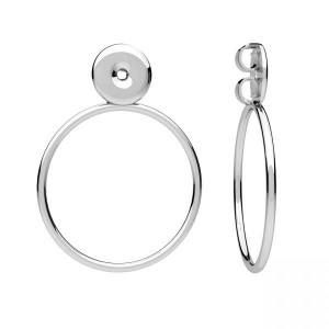 Ear Backs, Back-Stoppers, Earring Findings, BAR 9 18x23,3 mm Ear Backs, Back-Stoppers, Earring Findings, BAR 9 18x23,3 mm