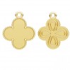 Clover Pendant, Shamrock, Silver Jewelry, CON-1 ODL-01333 15,2x18,1 mm