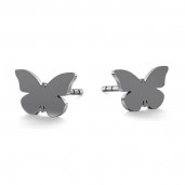 Butterfly Earrings, Silver Jewelry, Jewelry Findings, LK-0615 KLS - 0,50